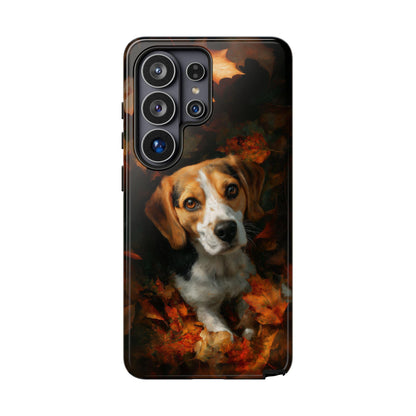 Autumn Leaves Beagle Doggy