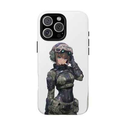 Anime Girl Soldier Tactical Gear Helmet