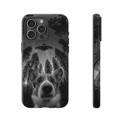 Corgi Dog UFO Alien Spaceship