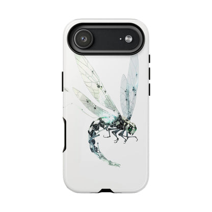 Mechanical Dragonfly Green Wings