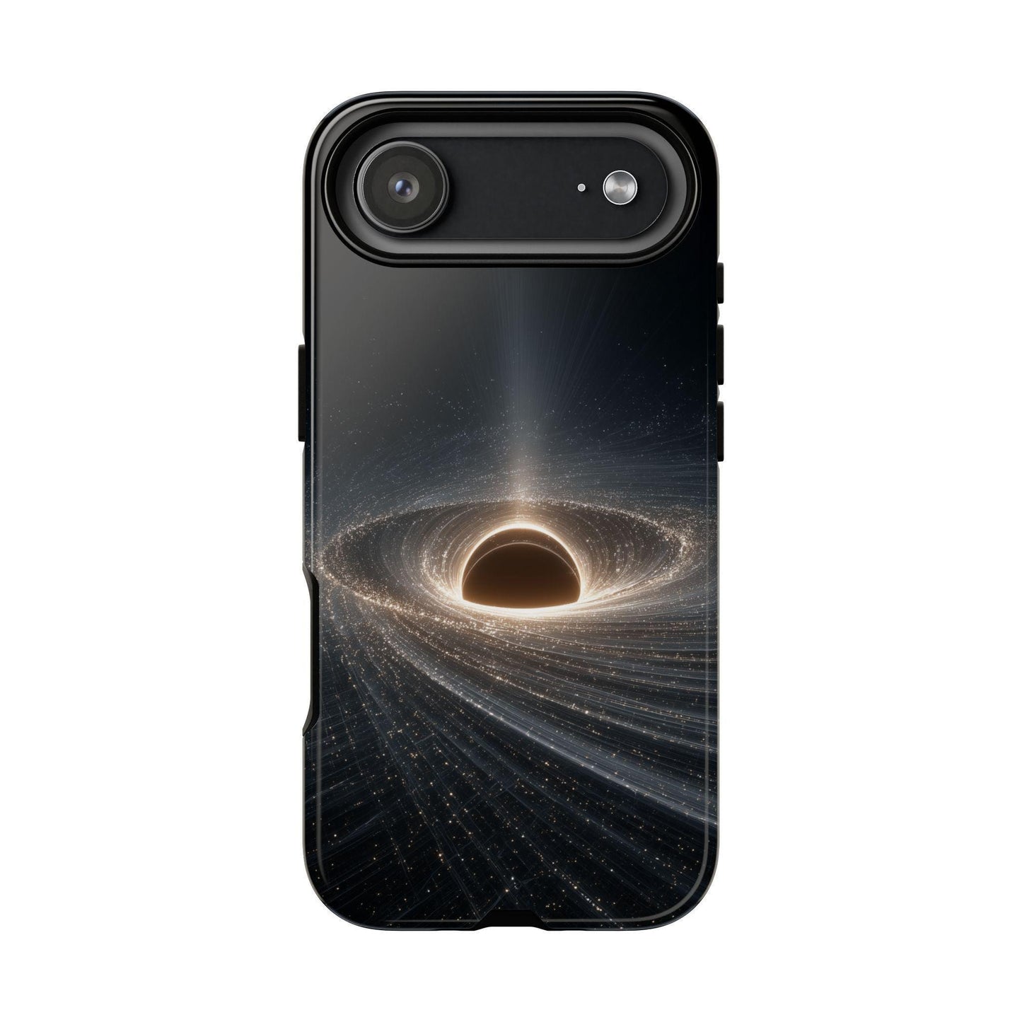 Black Hole Rippling Void Horizon