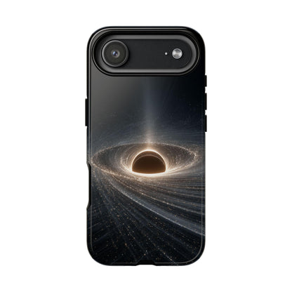 Black Hole Rippling Void Horizon