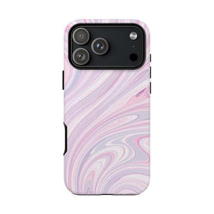 Liquid Candy Pink Marble Swirls