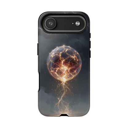 Electric Orb Fiery Lightning