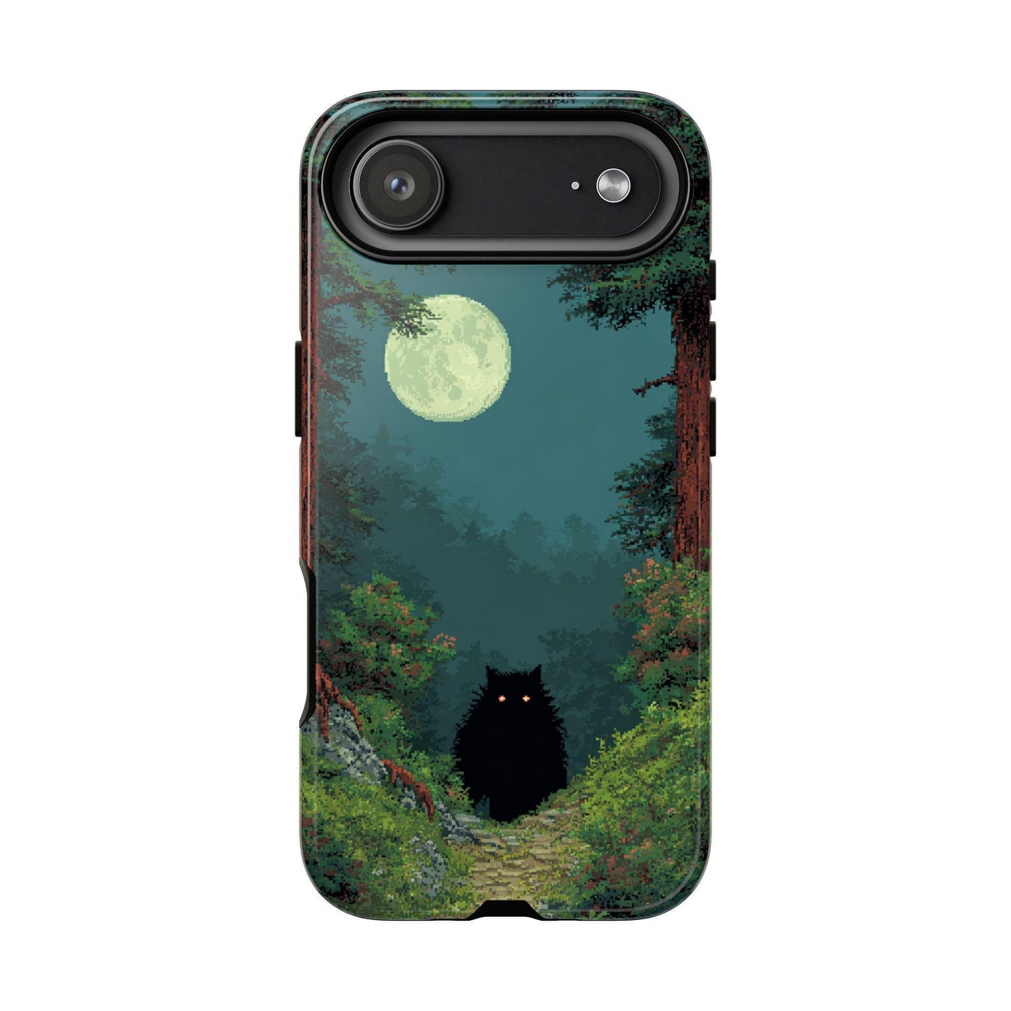 Forest Shadow Guardian 8-Bit Art