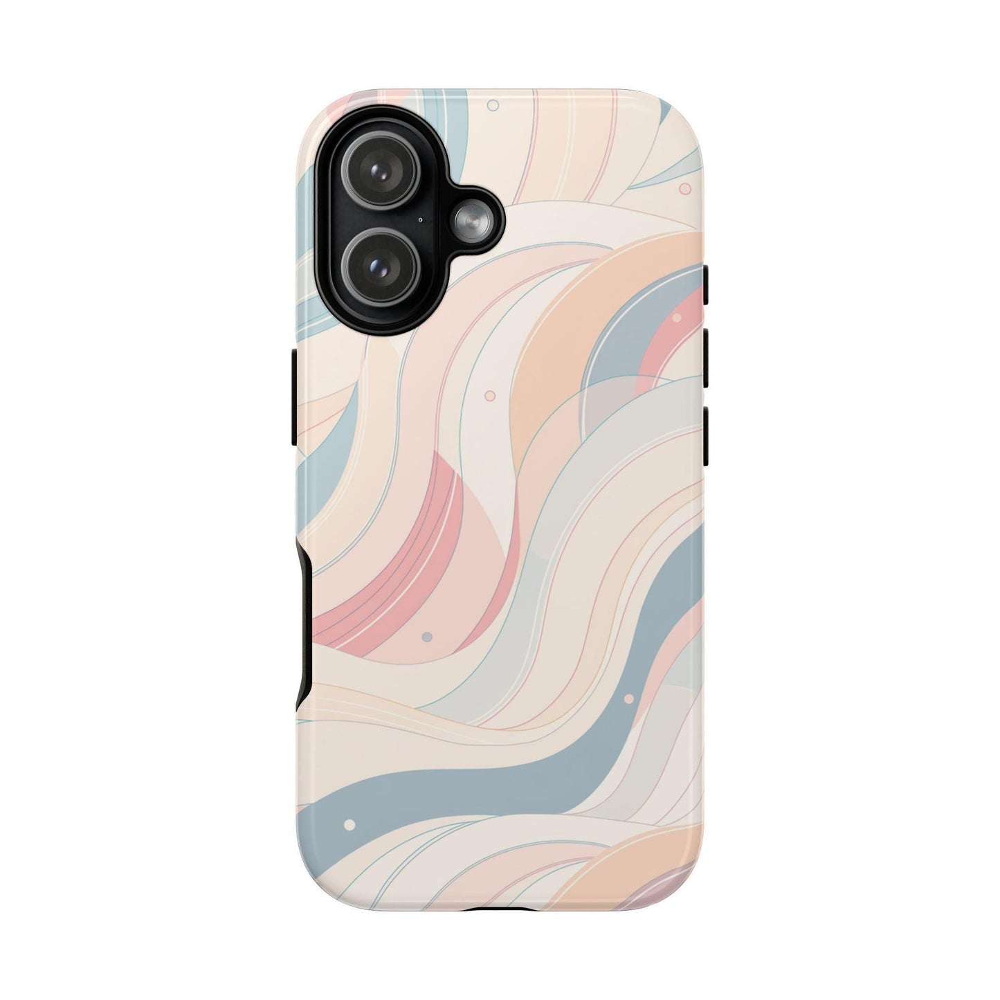 Wavy Ribbon Gradient Abstract