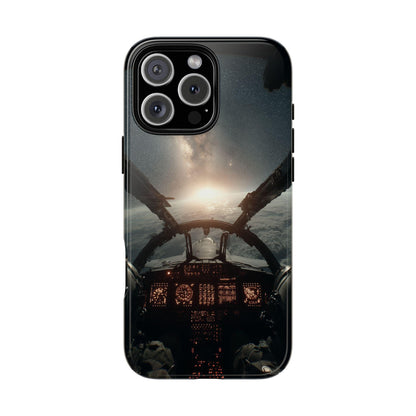 Cockpit Military Sci-fi Space View