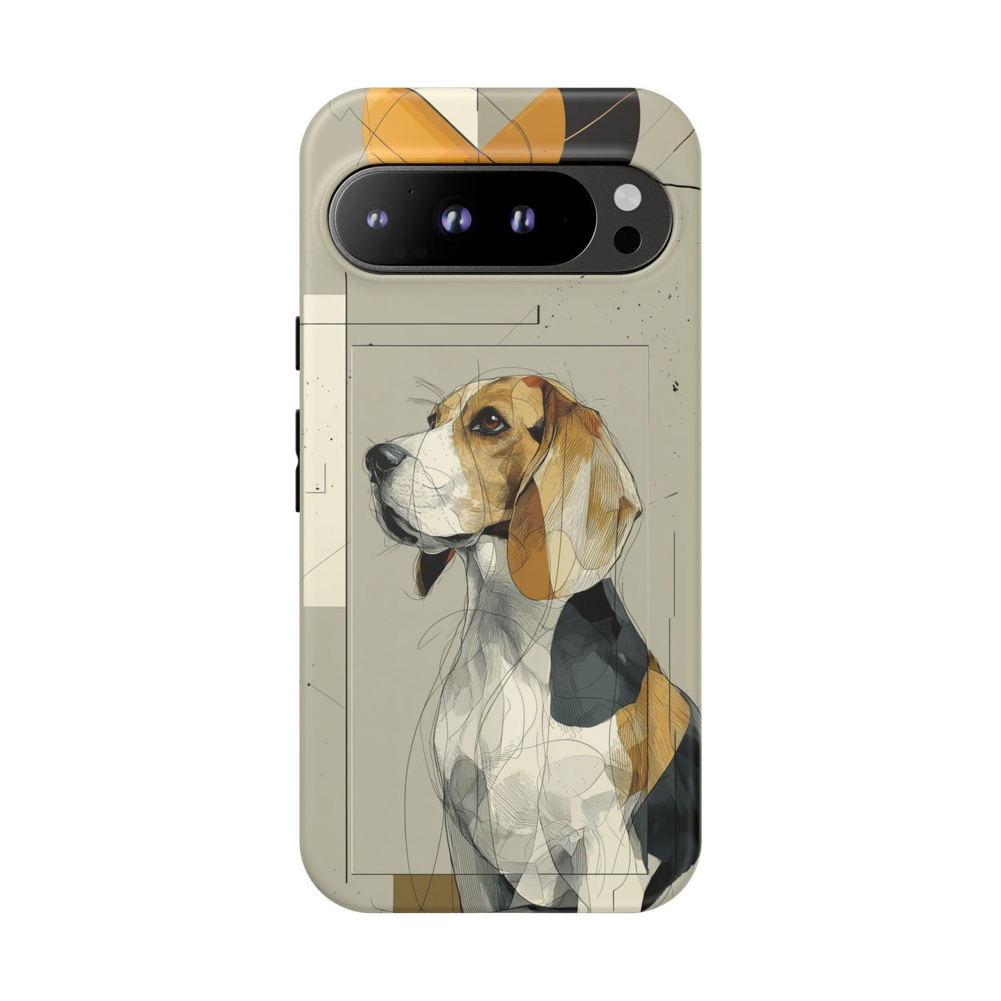 Beagle Dog Line Artwork
