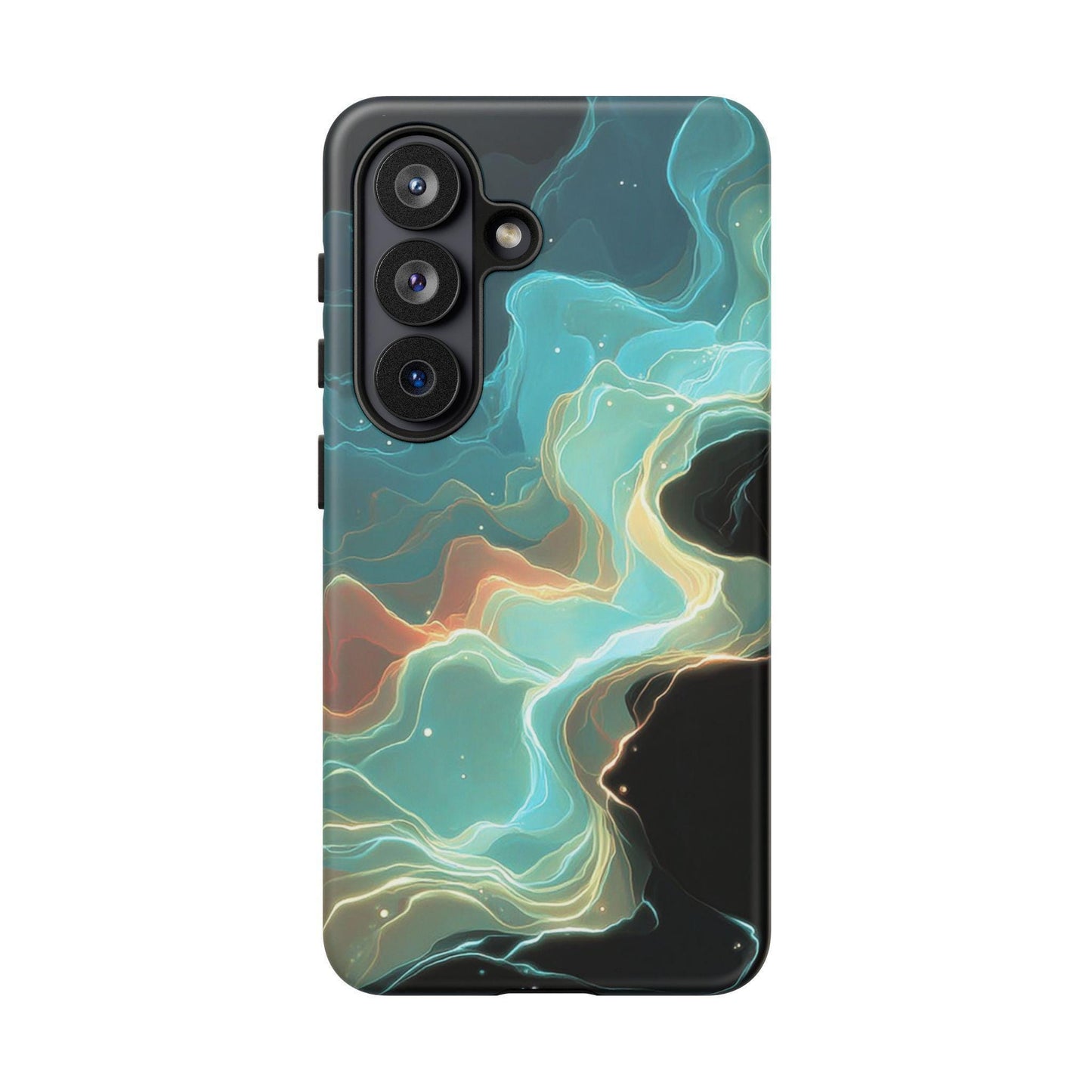 Celestial Aurora Fluid Swirls
