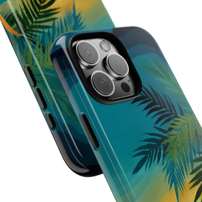 Palm Tree Pastel Gradient Beach