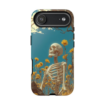 Skeleton Yellow Flower Hill