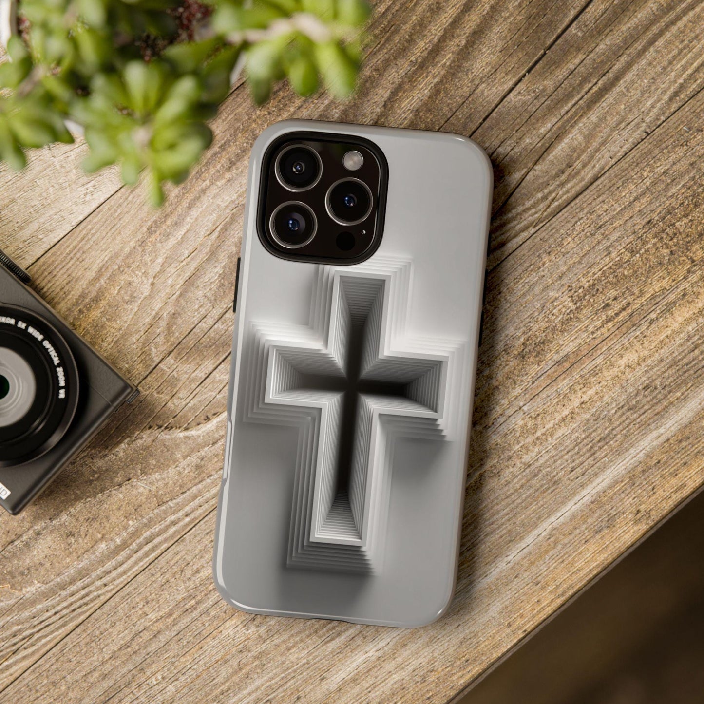 Optical Christian White Gradient Faith