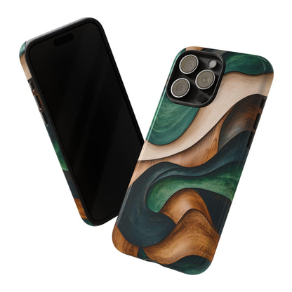 Forest Green Walnut Wood Eco Art