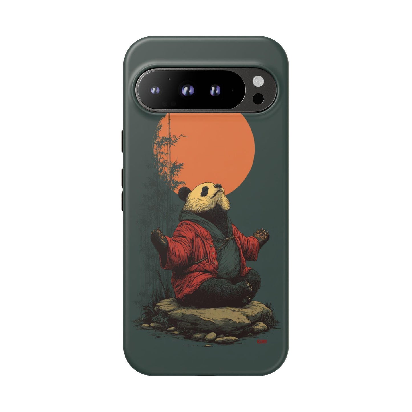 Zen Panda Bear Sunset
