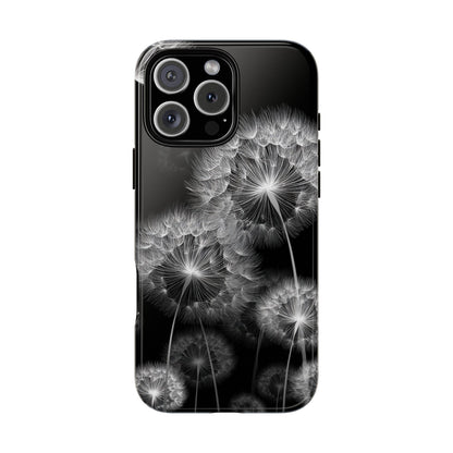 Midnight Dandelion Bloom Wisps