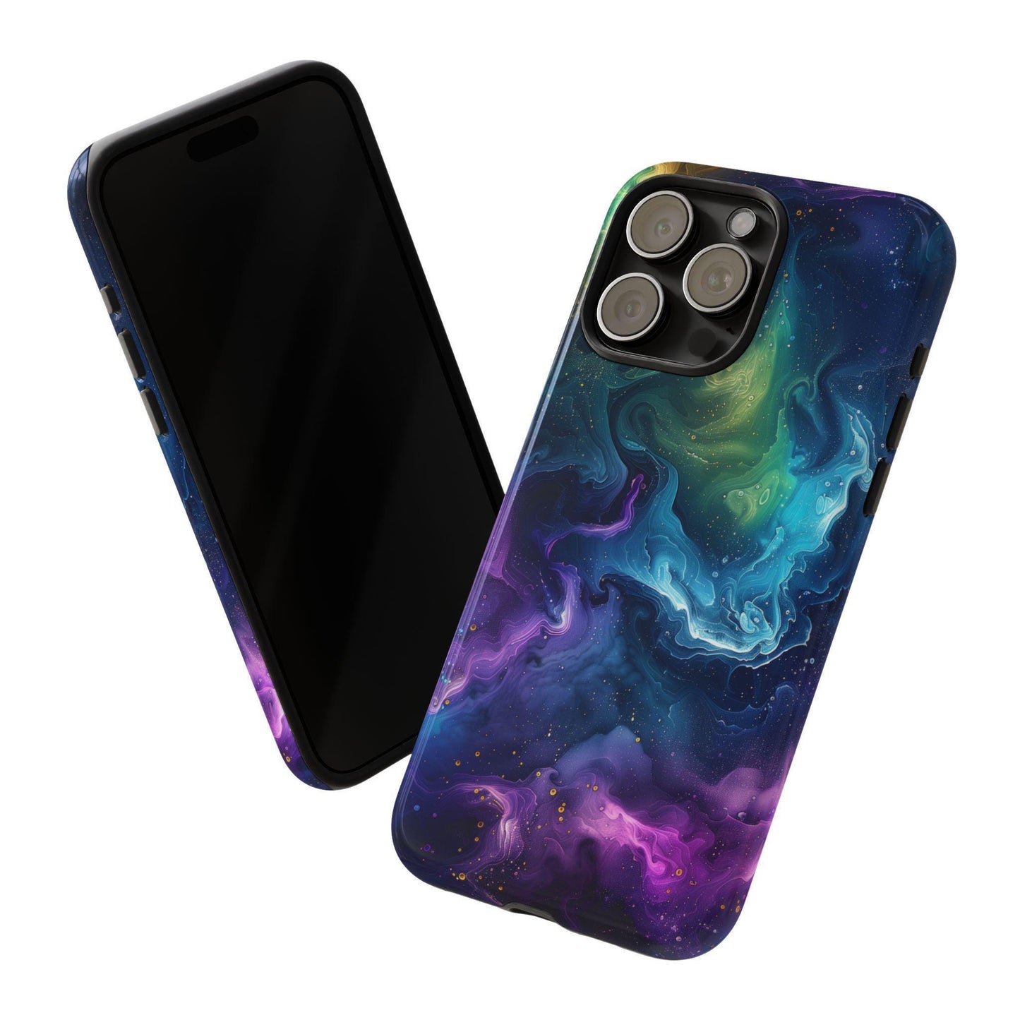 Neon Hydro Dip Blue Purple Wave